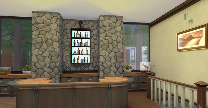 模拟人生4MOD：40X30 五星级度假村