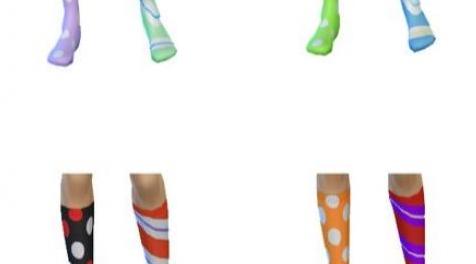 模拟人生4MOD：儿童彩色中长袜 by Simista