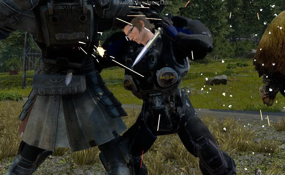 最终幻想15MOD：StarCaft 2 Marine armor (Ignis Outfit)