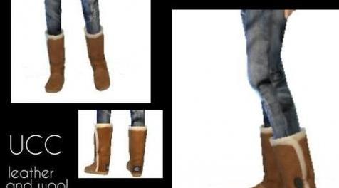 模拟人生4MOD：女性鞋+牛仔裤+T恤3件套 by tiffybee