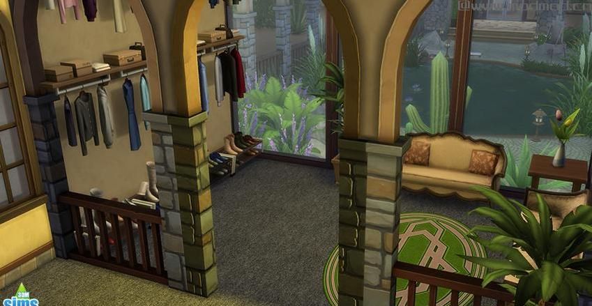 【3DM-Sims小组】【原创】50X50 阿拉伯风格全功能豪华别墅~~~~~~房屋和自定义MOD下载已放！