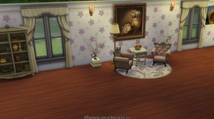 【弥花小筑】50X50，室内花园，空中花园，钓鱼池，对称设计~