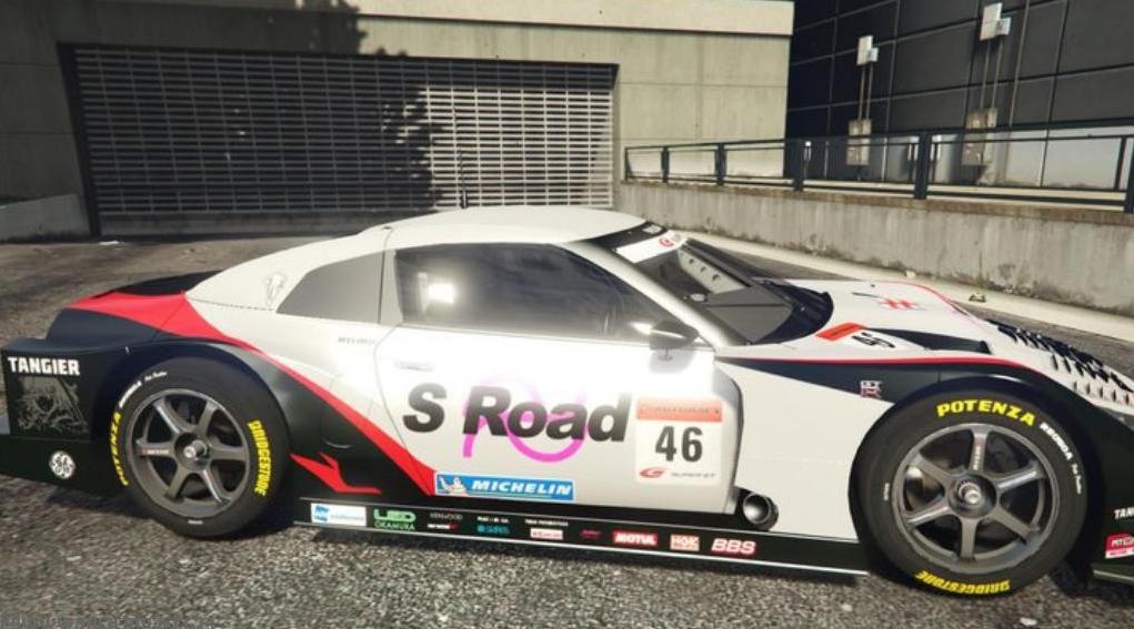 侠盗猎车手5MOD：超级GT 500日产GTR R35