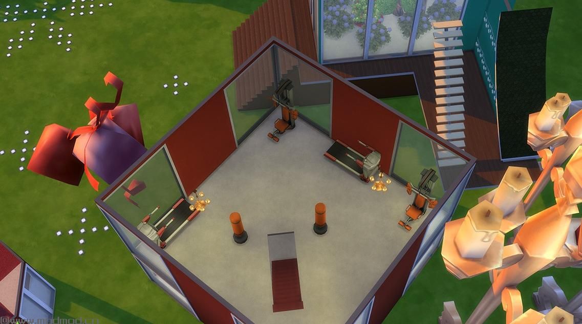 【3DM-Sims小组】夜晚的圣诞派对，灯火通明的世界，一直high到天亮，high到过年
