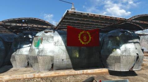 辐射4MOD：Anti-Revisionism Deco Pack 红色废土装饰包