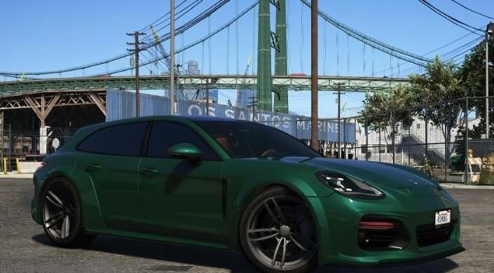 侠盗猎车手5MOD：保时捷Panamera Sport Turismo（Techart Grand GT）[添加]