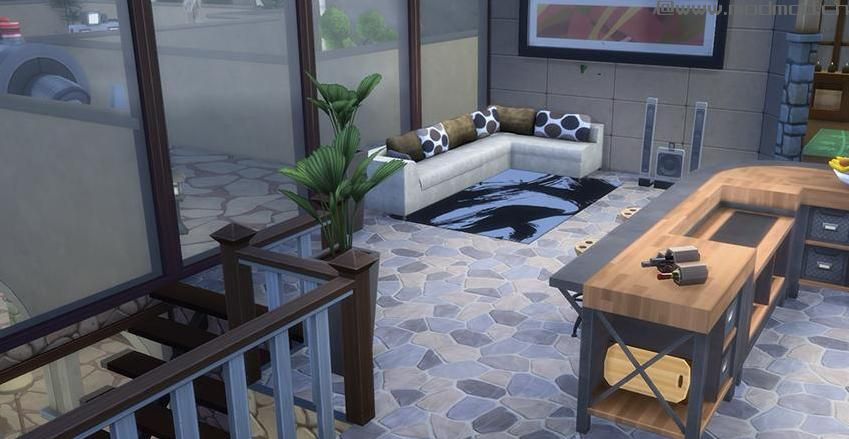 【3DM-Sims小组】【原创】50X50 阿拉伯风格全功能豪华别墅~~~~~~房屋和自定义MOD下载已放！