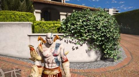 侠盗猎车手5MOD：奎托斯(战神3)