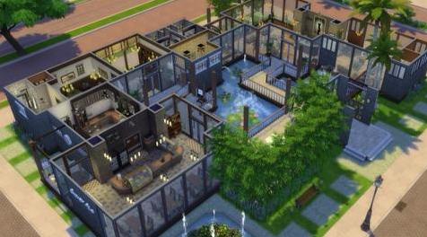 模拟人生4MOD：【3DM-Sims小组】【原创】仿古商业街&mdash;&mdash;含服装店1家、蛋糕店1家~