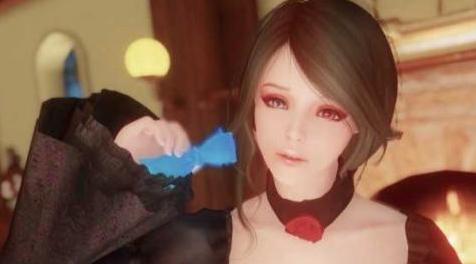 上古卷轴5：天际MOD：Hentai Dark Rose非常华丽的哥特式洛丽塔礼服（包含U身和C身）