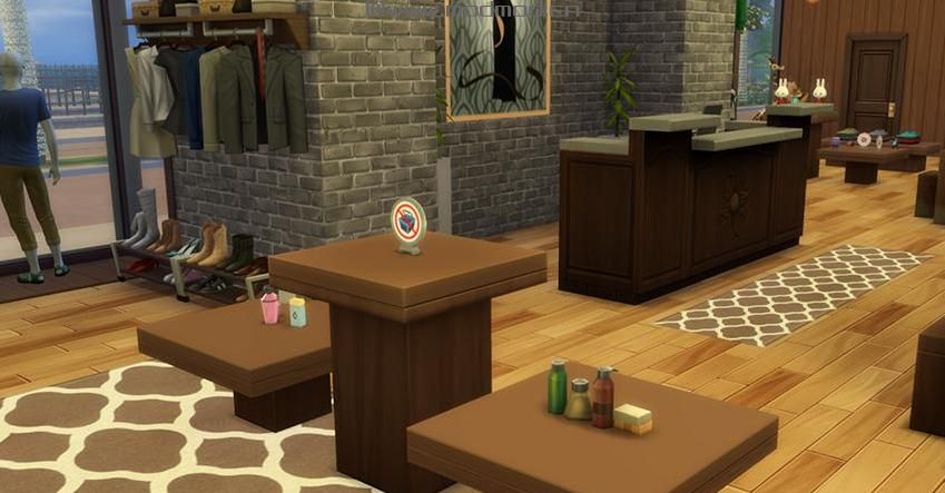 【3DM-Sims小组】【原创】仿古商业街——含服装店1家、蛋糕店1家~