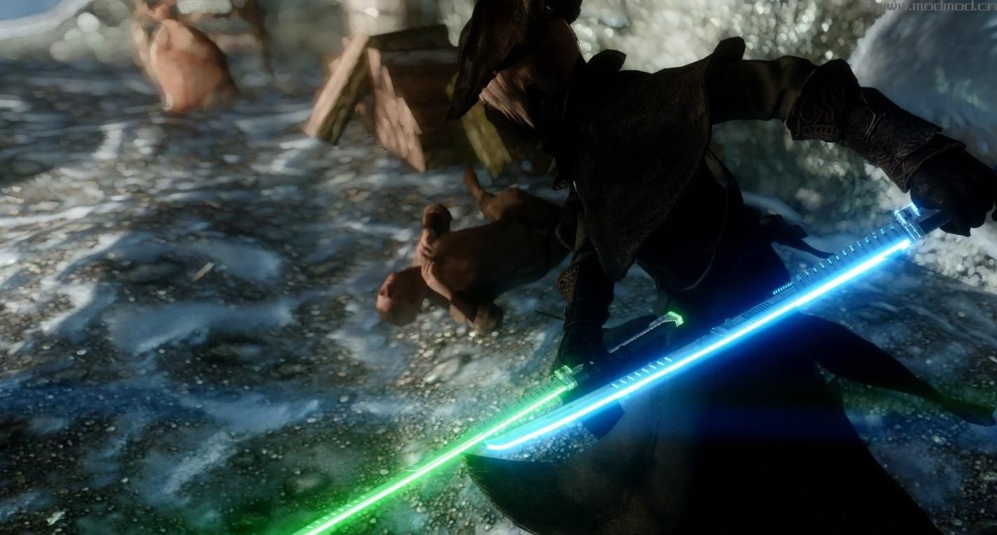 上古卷轴5：天际MOD：Seiryuu Beam Katana 光束武士刀