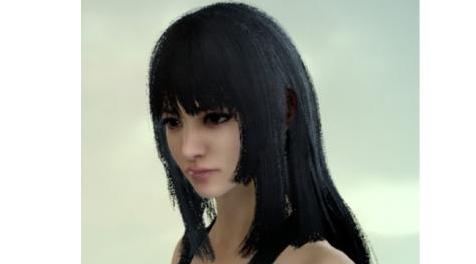 最终幻想15MOD：Gentiana Hair (Comrades, Female hair)