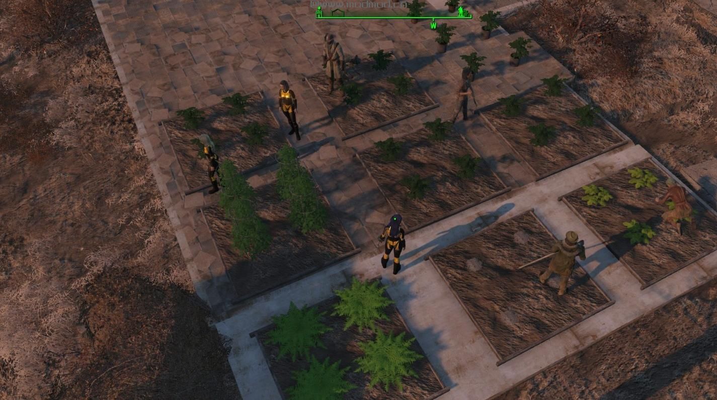 辐射4MOD：Taters and Tamaters土豆番茄草莓蕨菜和玫瑰种植