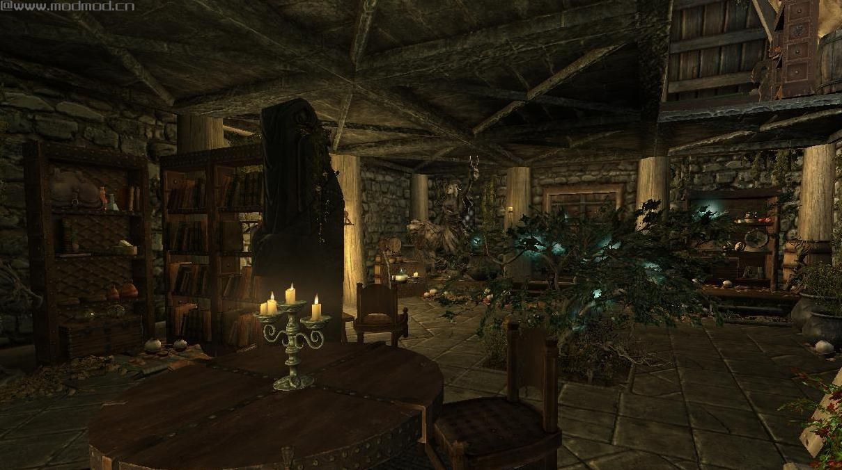 上古卷轴5：天际MOD：杂草丛生的半月小屋