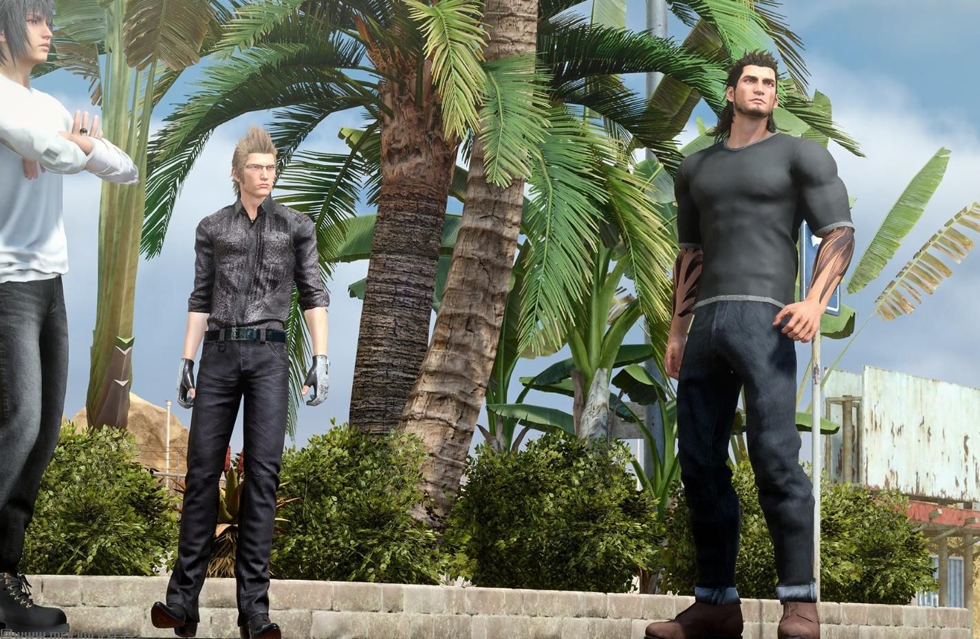 最终幻想15MOD：Gladio - Black Shirt Casual