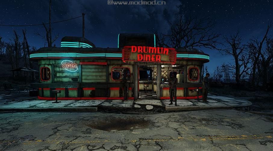 辐射4MOD：鼓丘餐厅大修Drumlin Diner