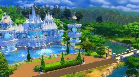 模拟人生4MOD： 【如琢如磨】50X50超大建筑