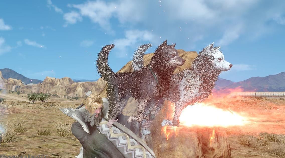 最终幻想15MOD：Umbla & Pryna (Gun)