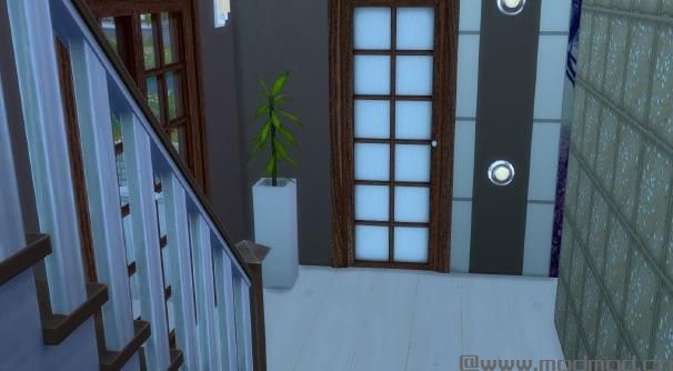 模拟人生4MOD： 再造新型小别墅,我重新装修了一下，比原来更好看更时尚