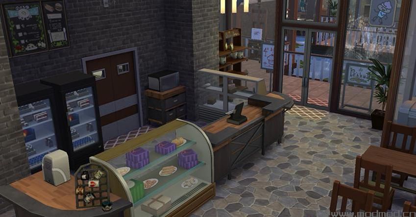 【3DM-Sims小组】【原创】仿古商业街——含服装店1家、蛋糕店1家~