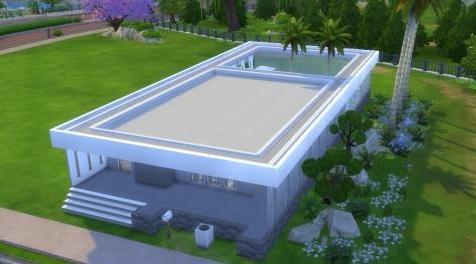 模拟人生4MOD：SIM3的一个仿制房子，20X30，希望你们能够喜欢。