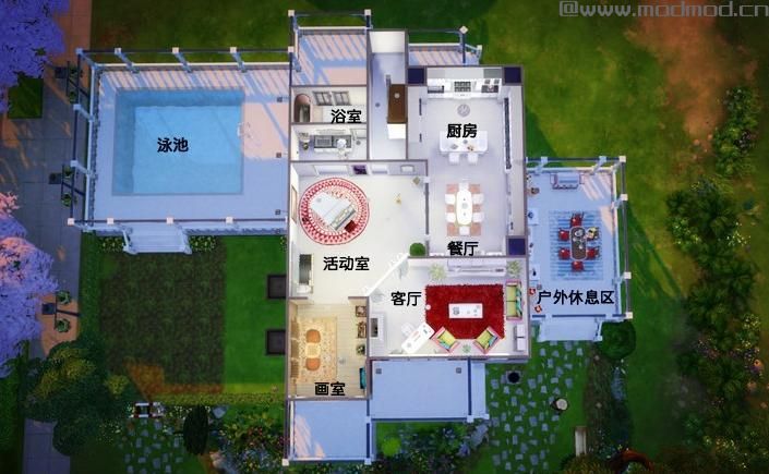 【3DM-Sims小组】淡雅出品----【度假别墅】