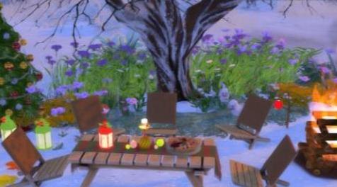 模拟人生4MOD：圣诞节户外
