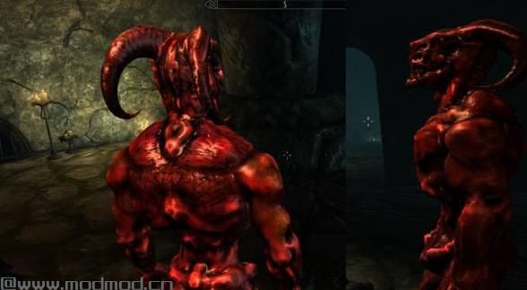 上古卷轴5：天际MOD：恶魔变身MOD