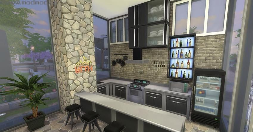 【3DM-Sims小组】【原创】还原来去上班零售店预告片中的照相馆，含摄影棚1家、小酒吧1家和婚礼现场