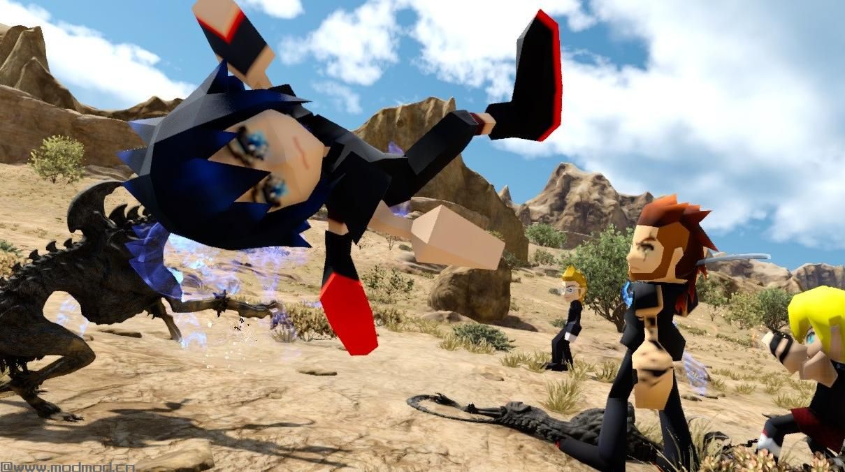 最终幻想15MOD：Noctis Regressed (Replacement)
