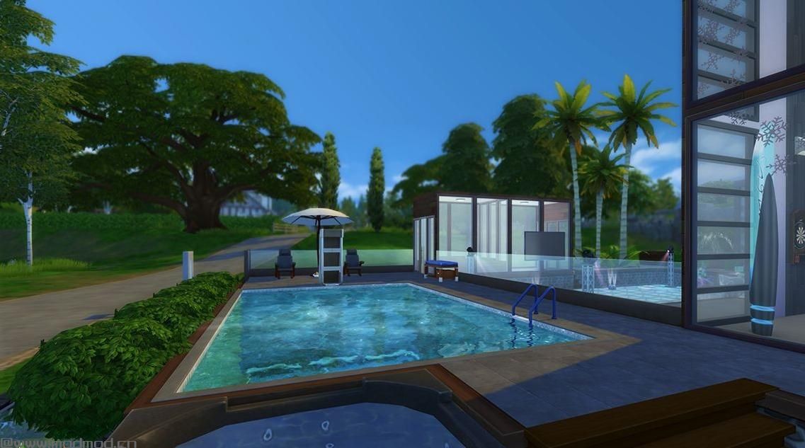 【3DM-Sims小组】宴会聚会的完美场所，俱乐部举办者的绝佳选择，30X40三层中等户型——名流奢华别墅，土豪的别墅