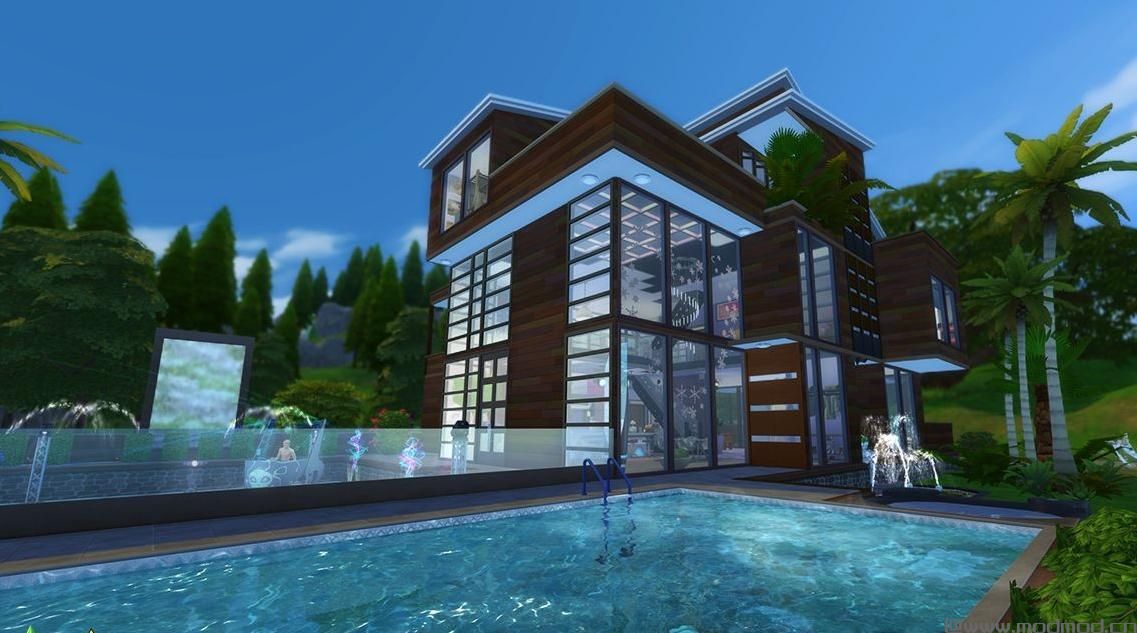 【3DM-Sims小组】宴会聚会的完美场所，俱乐部举办者的绝佳选择，30X40三层中等户型——名流奢华别墅，土豪的别墅