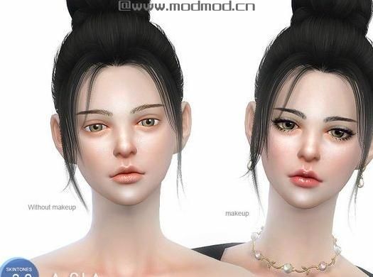 S-Club WMLL ts4 ASIAN skintones3.0 ALL AGE