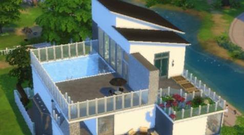 模拟人生4MOD：自制20*30，功能基本齐