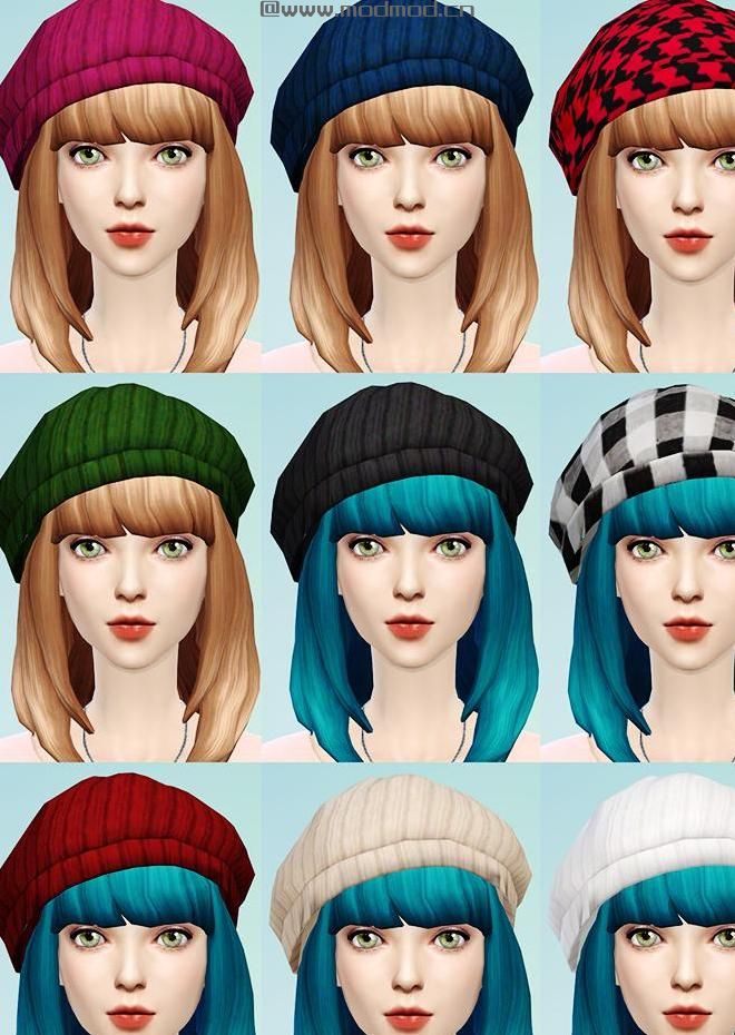 模拟人生4MOD：女性萌萌哒帽子系列 by JSBoutique