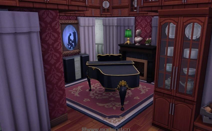 模拟人生4MOD：星 之 所 在 白 色 城 堡 星 穹