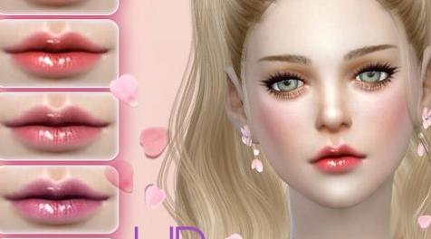 模拟人生4MOD：S-Club LL ts4 Lipgloss 201701-口红