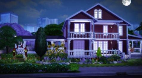 模拟人生4MOD：【3DM-Sims小组】淡雅出品----【度假别墅】