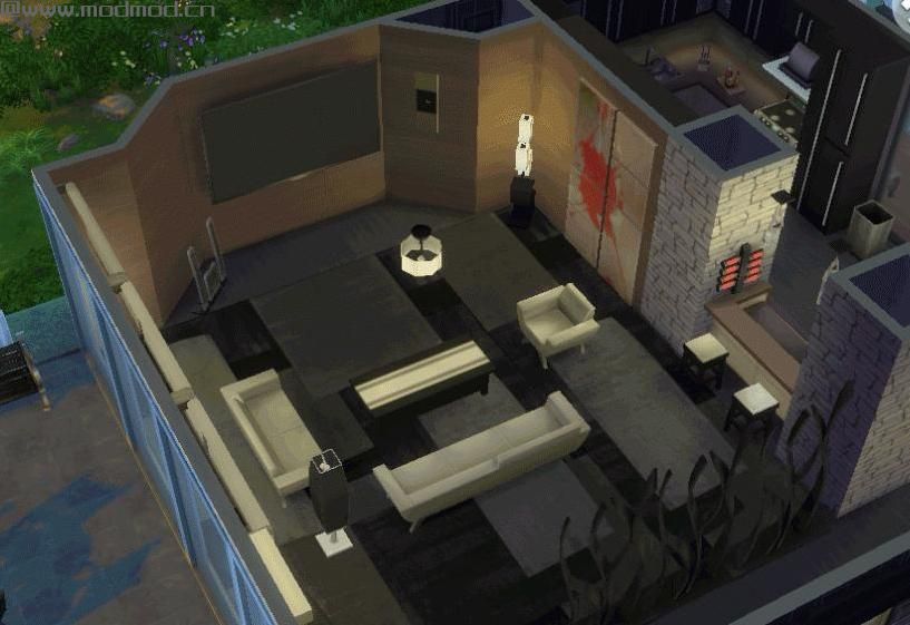 模拟人生4MOD：自制20*30，功能基本齐