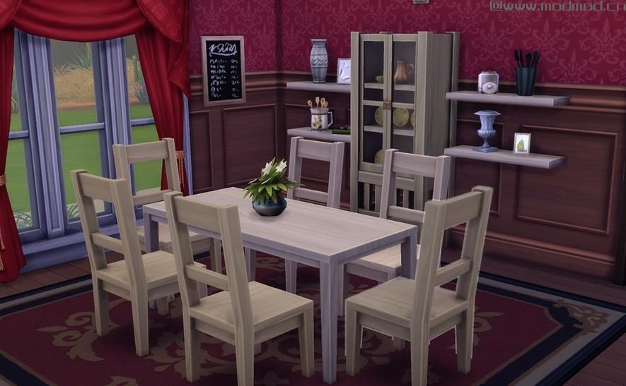 模拟人生4MOD：圣 诞 小 木 屋 初 雪