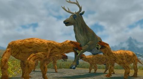 上古卷轴5：重置版MOD：戈戈诺-米哈伊尔怪兽和动物(米冰雹浸没式附加物-巨型动物)