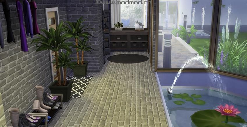  【3DM-Sims小组】【原创】50X50 全功能豪华别墅 现代风格~~~~~~房屋和自定义MOD已放下载！