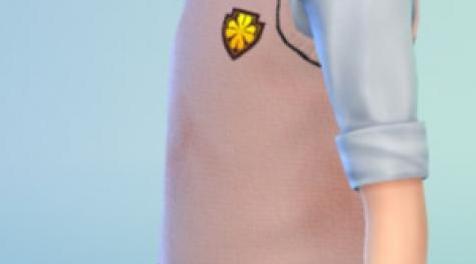 模拟人生4MOD：渣技术自制MOD#第一弹# 日式校服一枚，2个样式可选