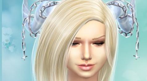 模拟人生4MOD：女性炫酷角头饰 by ErSch