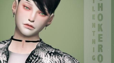 模拟人生4MOD：silentnight choker 01 男士项链