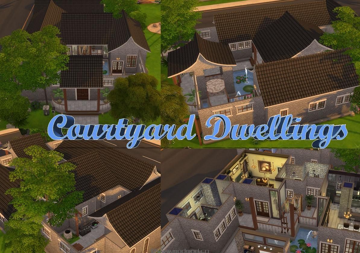 30X20 四合院 适合一家三口居住