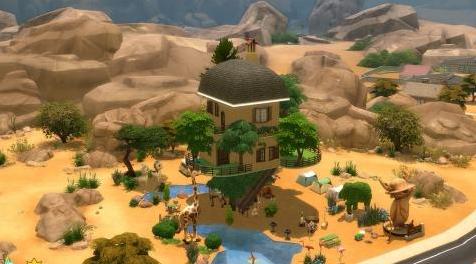 模拟人生4MOD：模拟市民的森林公园