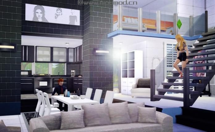 模拟人生4MOD：淡雅出品----【来自星星的你】30*20