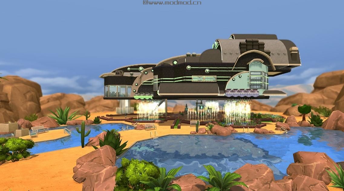 模拟人生4MOD：宇宙飞船，随时准备出发